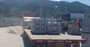 甘肃 芝麻白仿形路沿石，直形路沿石