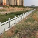 甘肃 白麻河道栏杆效果展示图