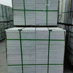 甘肃 芝麻白火烧，园林广场市政工程地铺石，1.8~5.0厚均有现货