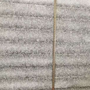 甘肃 芝麻白火烧成品厚薄均匀，B料价格接近A料质量