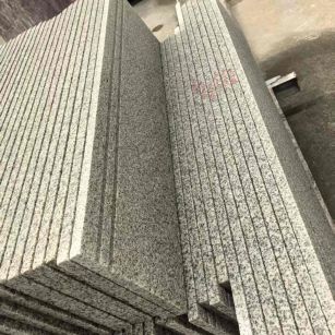 甘肃 白麻荔枝面花岗岩楼梯踏步