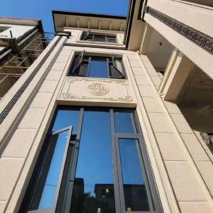 甘肃 黄金麻荔枝面别墅外墙干挂效果展示