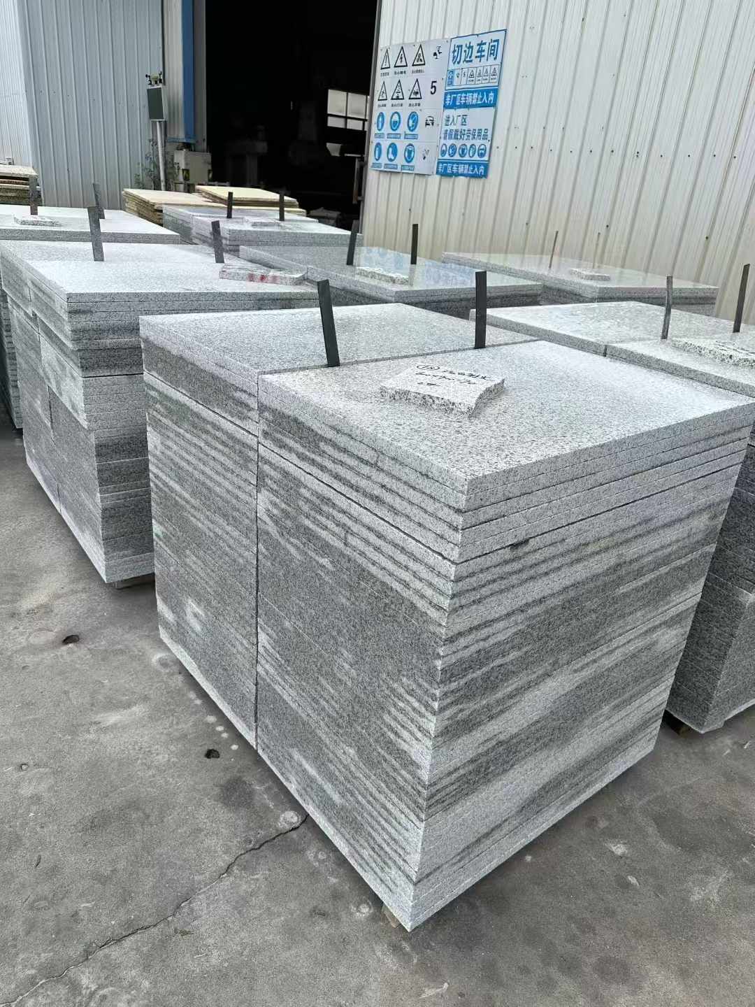 甘肃 白麻光面干挂成品