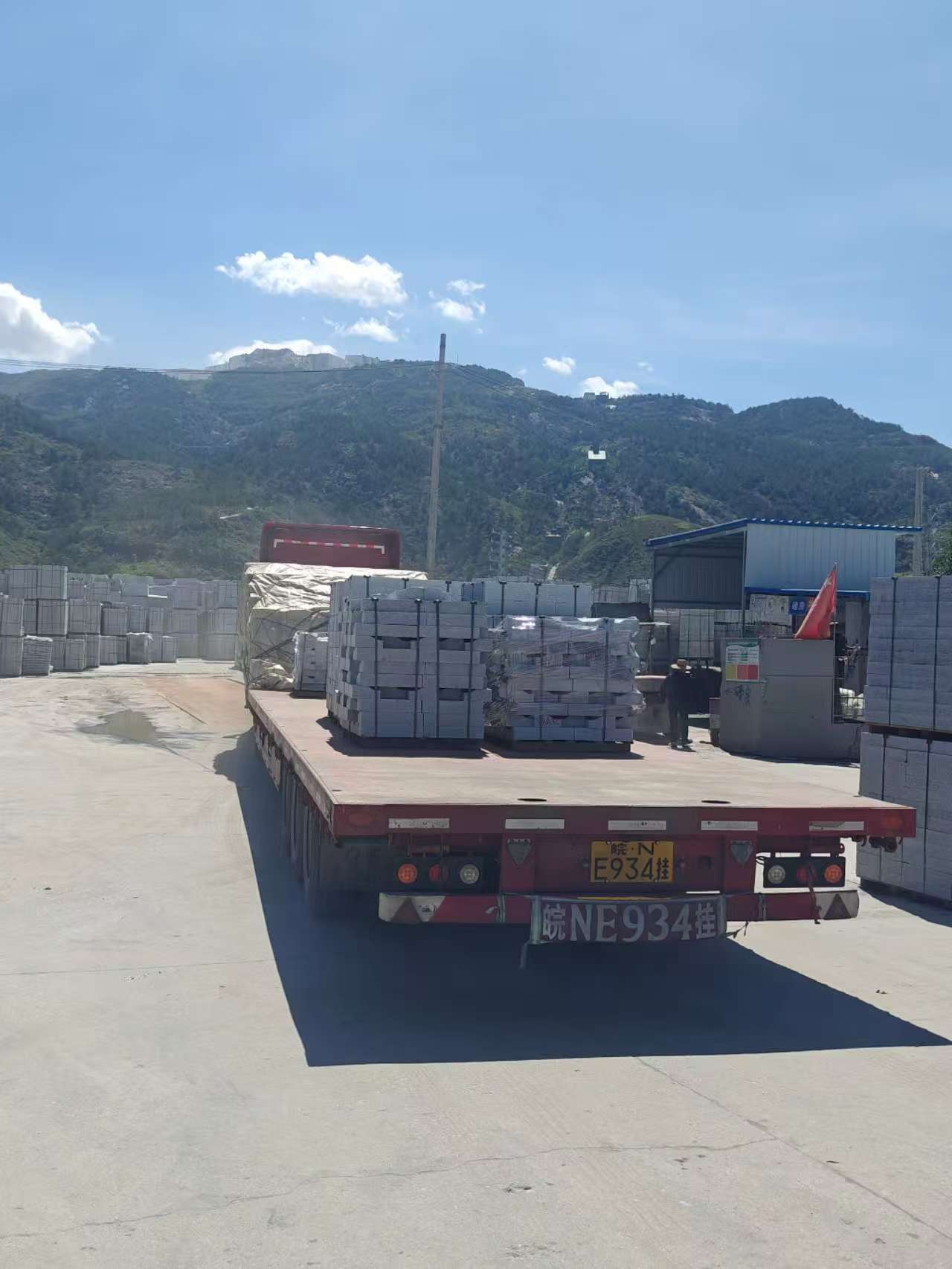 甘肃 芝麻白仿形路沿石，直形路沿石